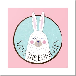 Save The Bunnies Posters and Art